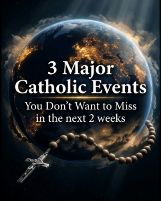 3 Historic Catholic Events in 2 Weeks That Will Change Everything