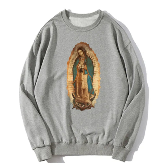 Our Lady of Guadalupe Unisex Casual Hoodie Sweater